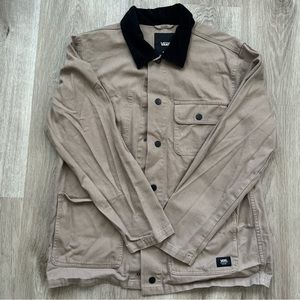 Vans Tan Button Up Jacket
